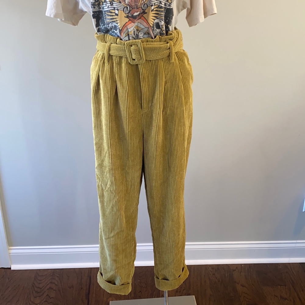 Ankle Corduroy Pants